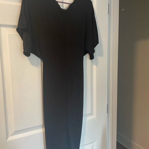 Black Dress with Slit